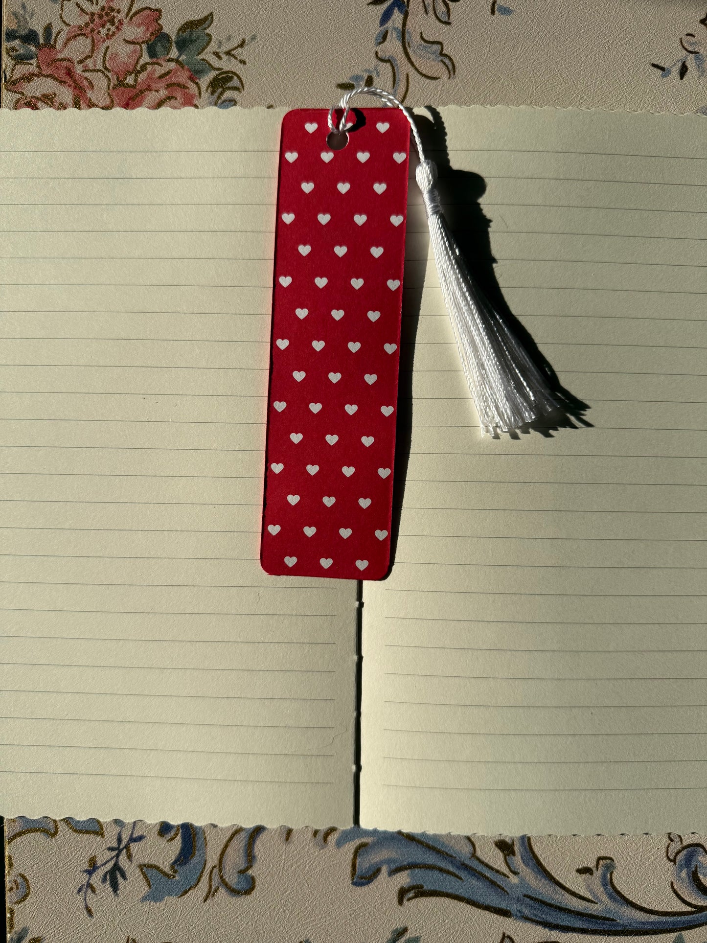 Hearts Bookmark