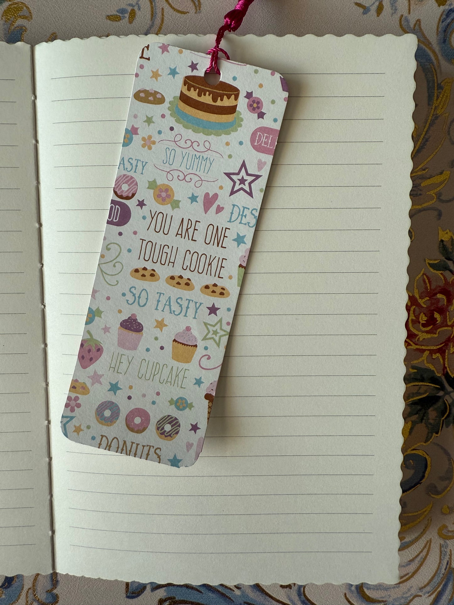 ‘One Tough Cookie’ Sweets Bookmark