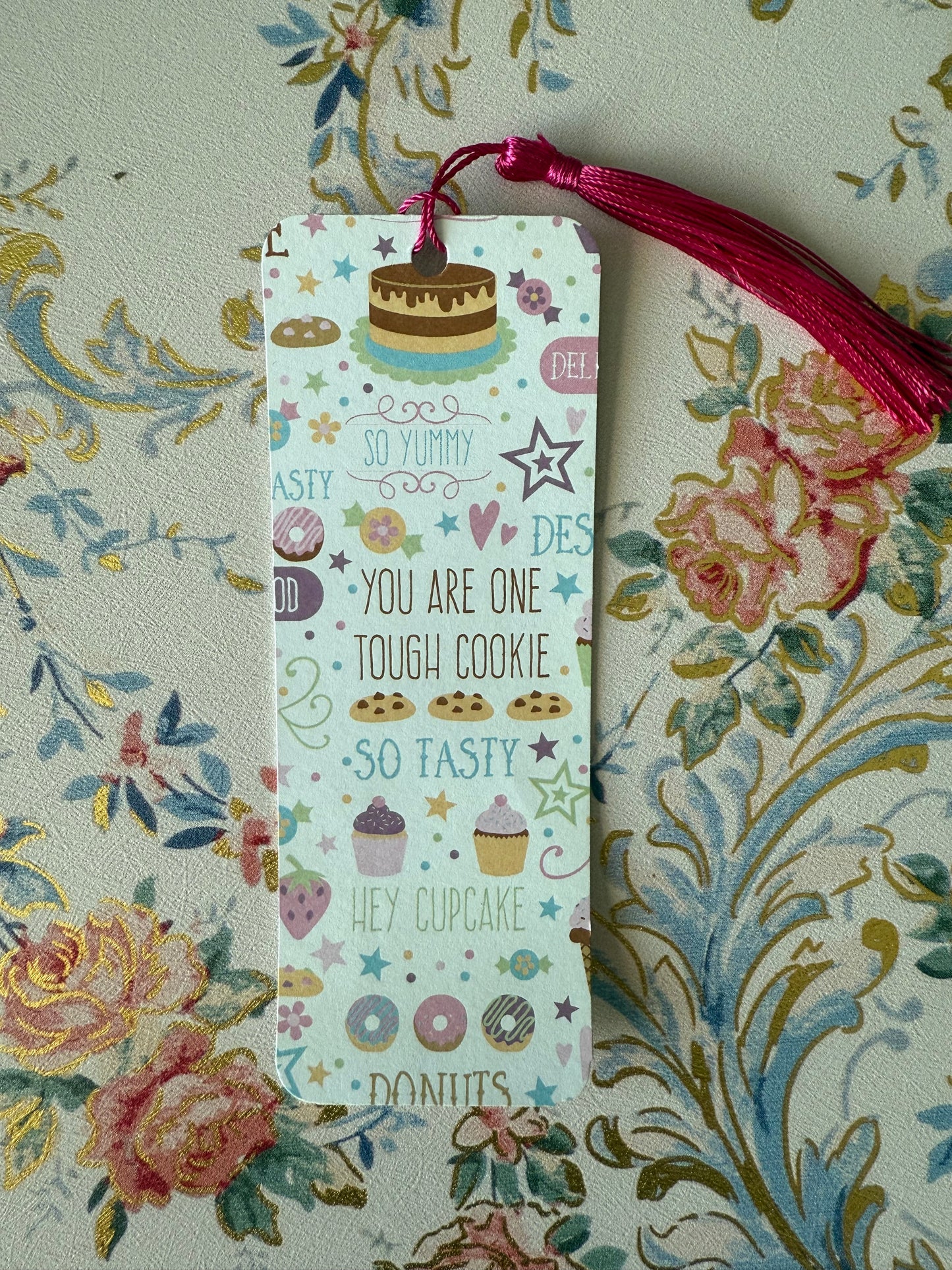 ‘One Tough Cookie’ Sweets Bookmark