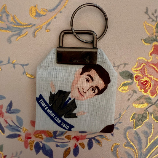 Michael Scott The Office "That’s What She Said" Handmade Keychain