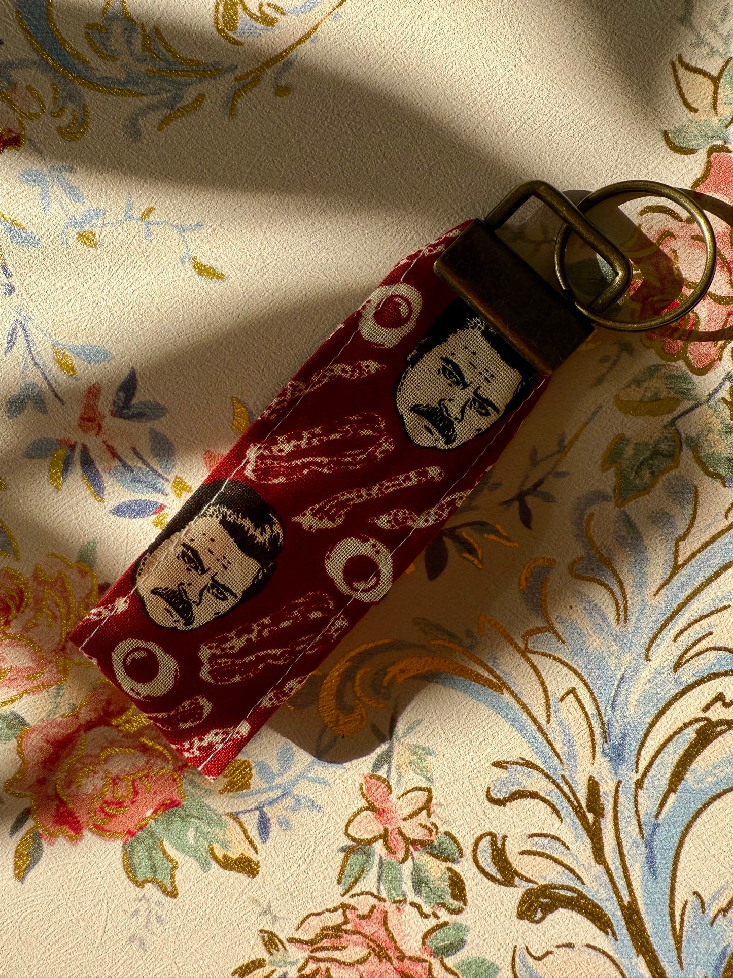 Parks and Rec Ron Swanson Bacon & Eggs Keychain