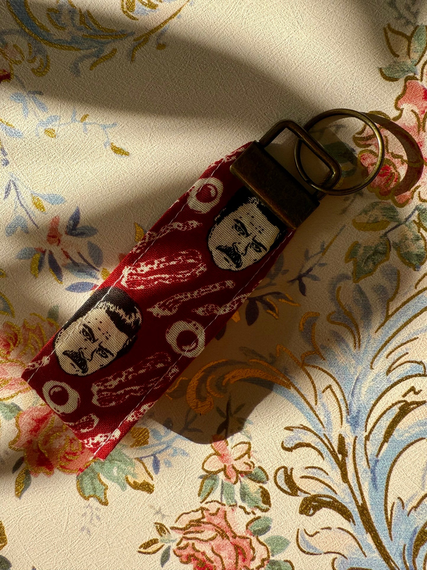Parks and Rec Ron Swanson Bacon & Eggs Keychain