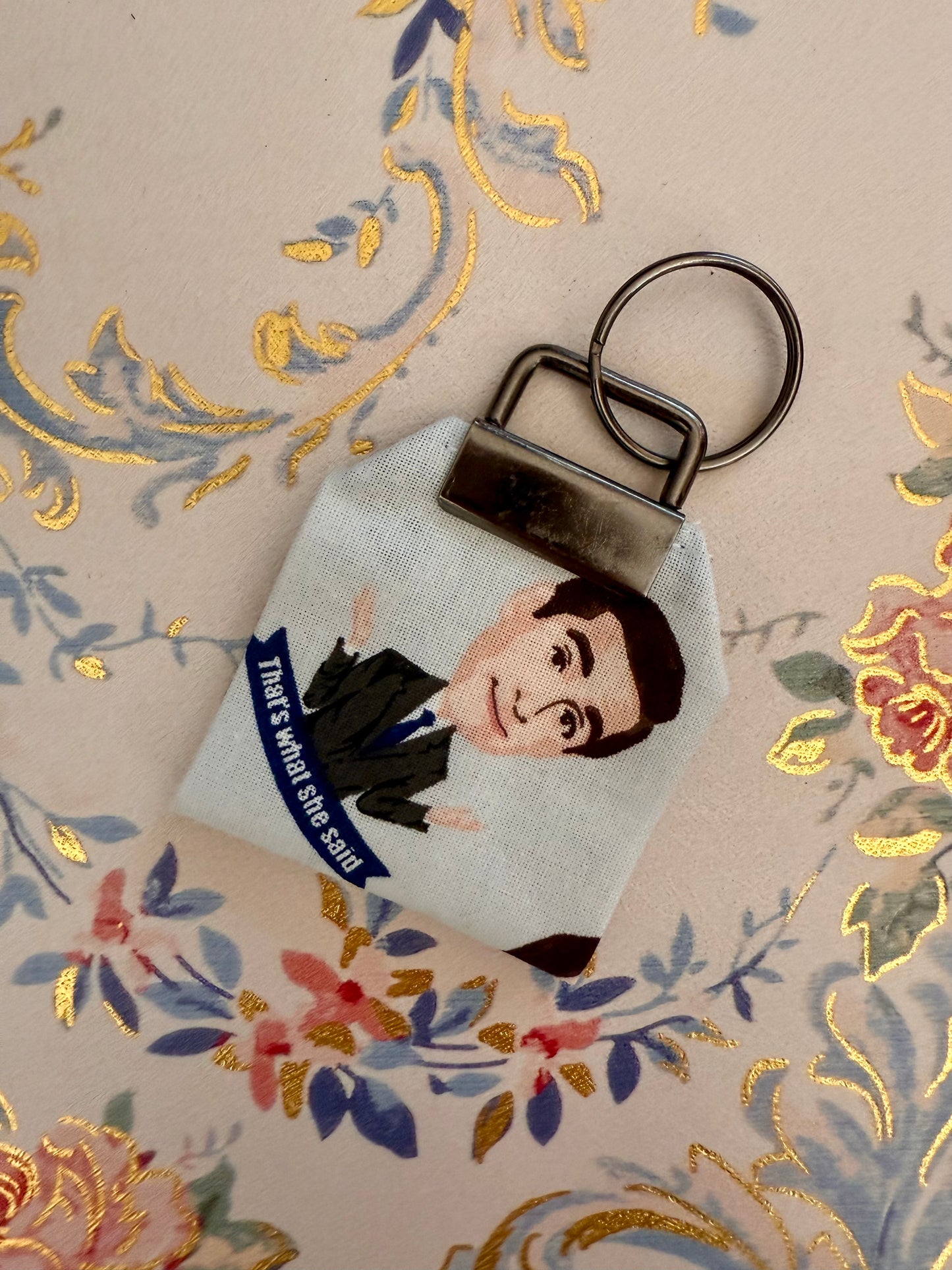 Michael Scott The Office "That’s What She Said" Handmade Keychain