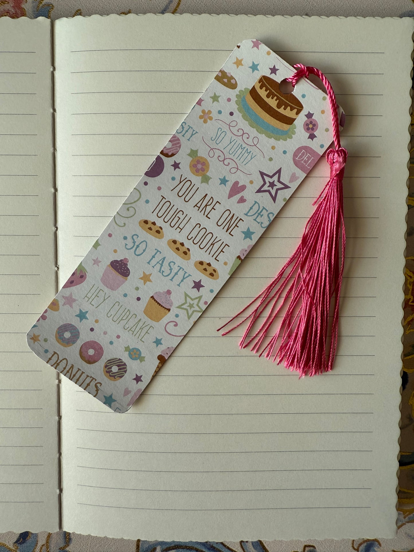 ‘One Tough Cookie’ Sweets Bookmark