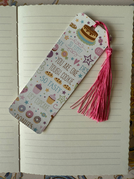 ‘One Tough Cookie’ Sweets Bookmark