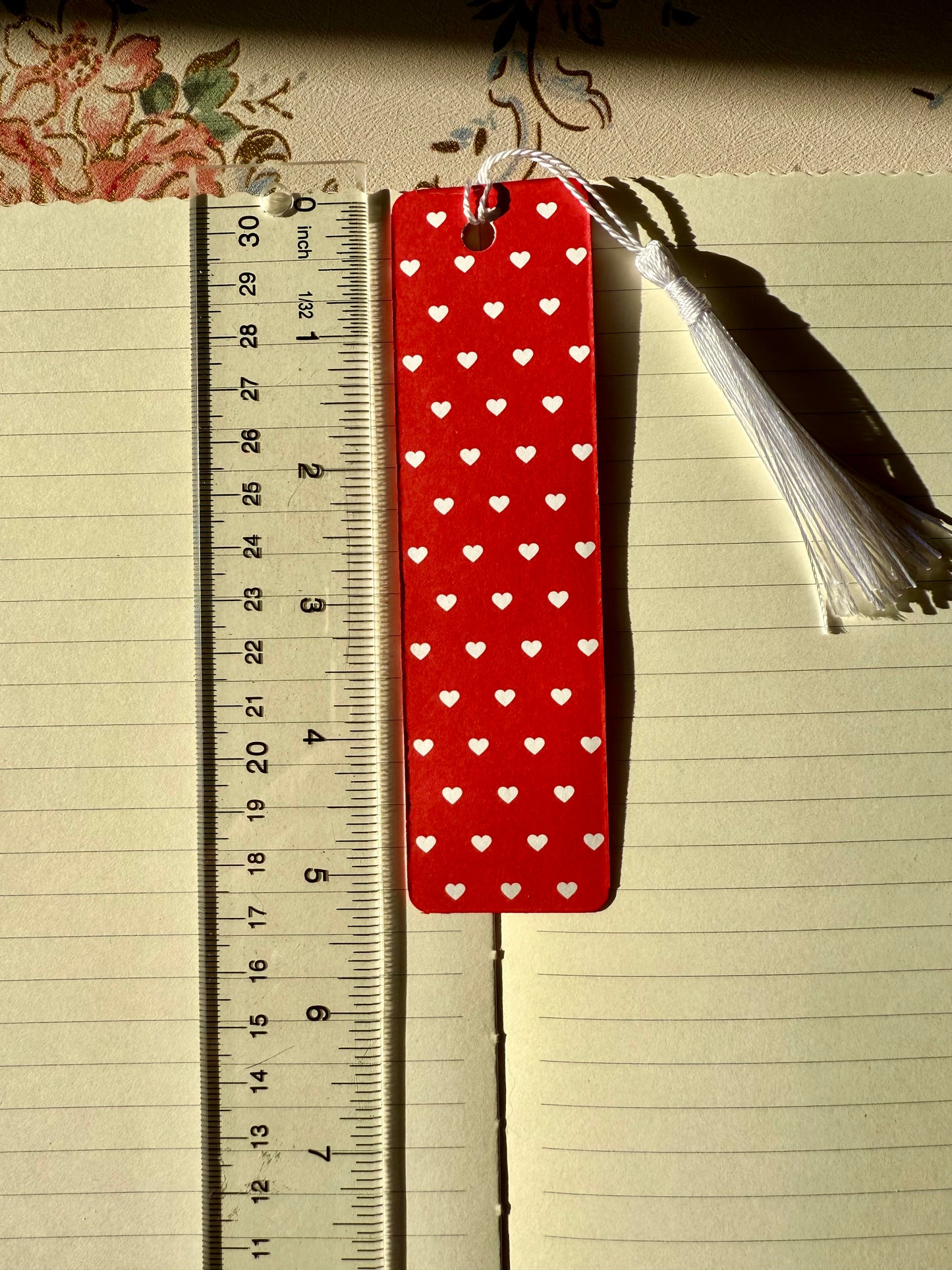Hearts Bookmark