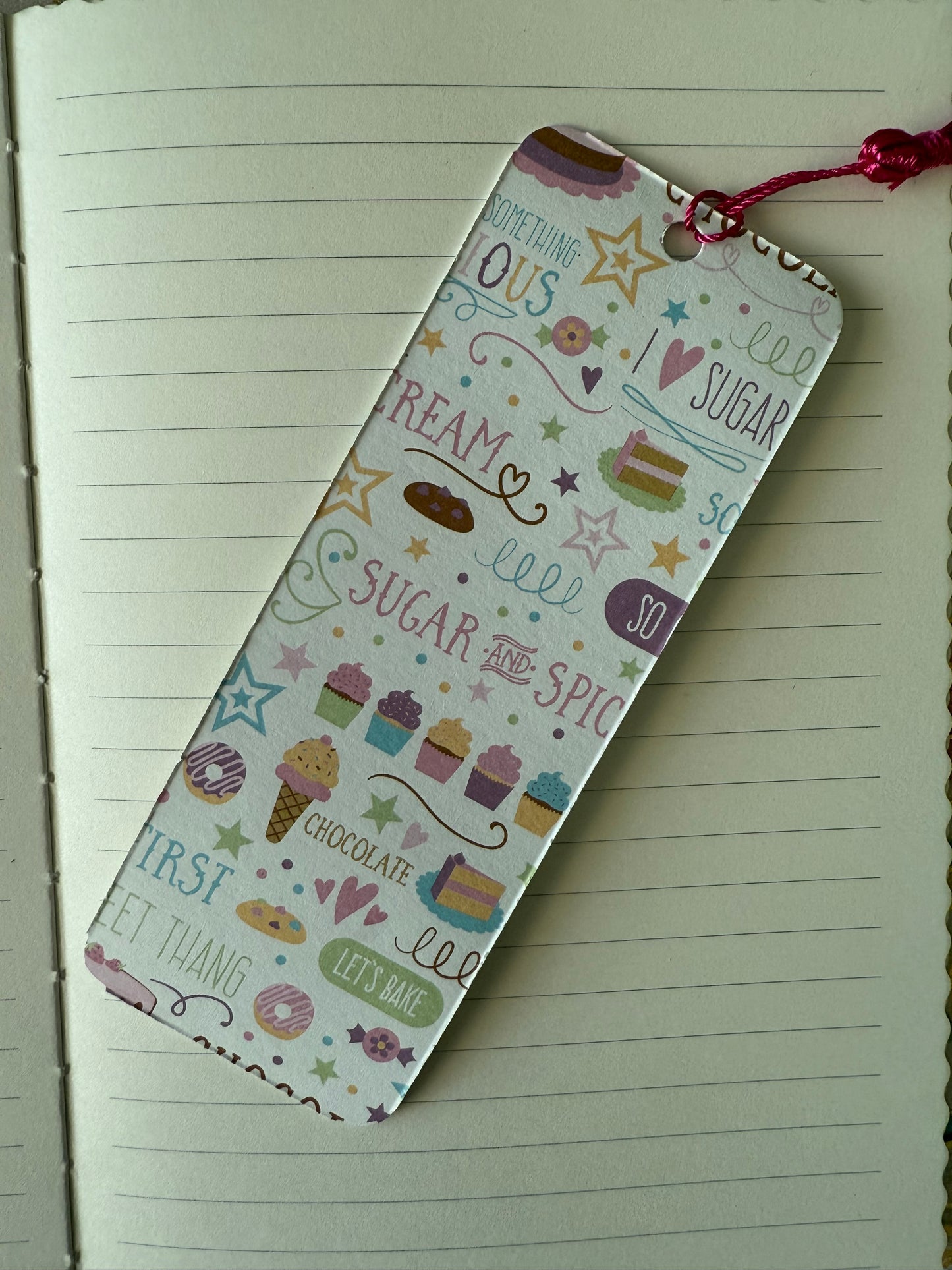 ‘One Tough Cookie’ Sweets Bookmark